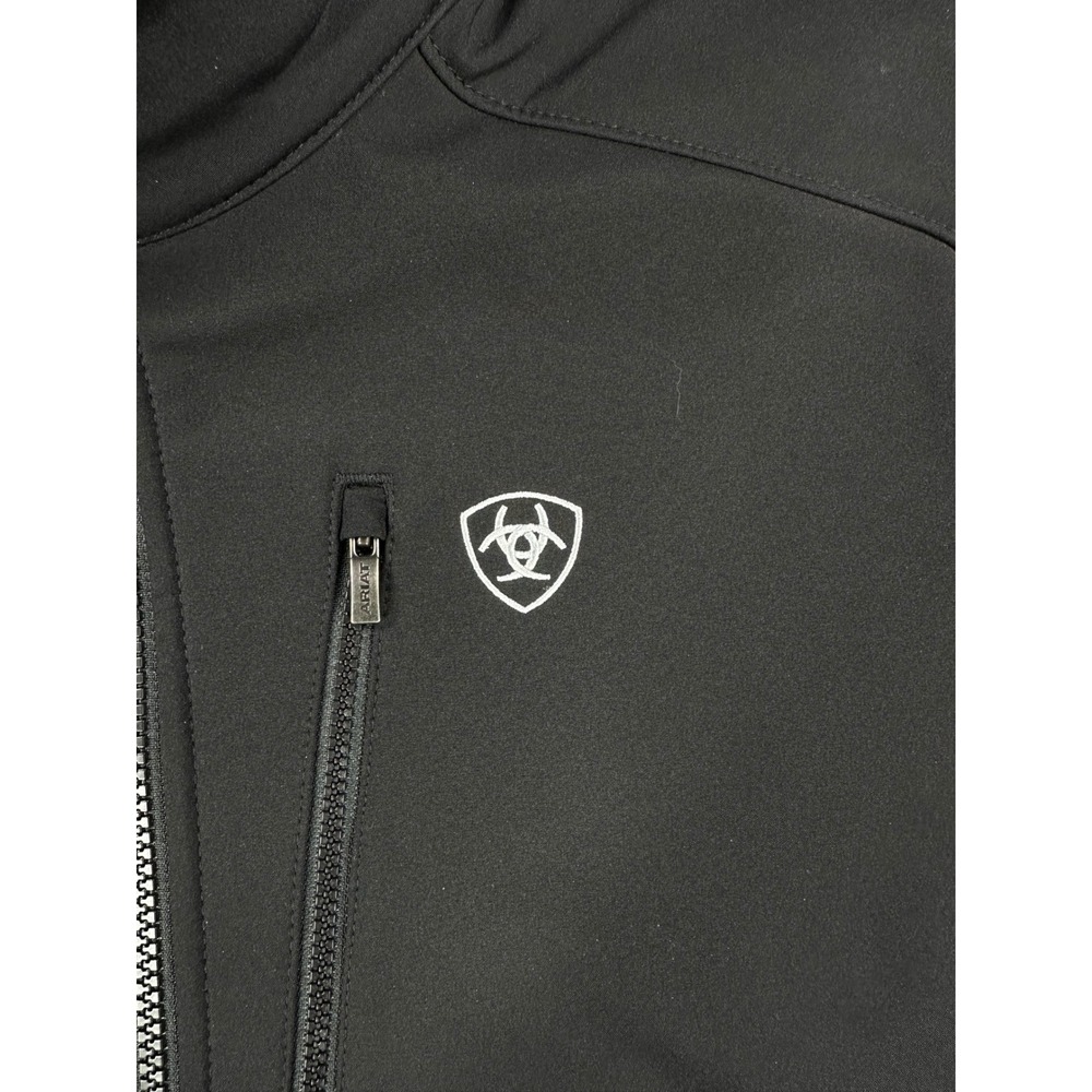 Ariat Softshell Jacket Mens Medium Black Wind Wat… - image 5